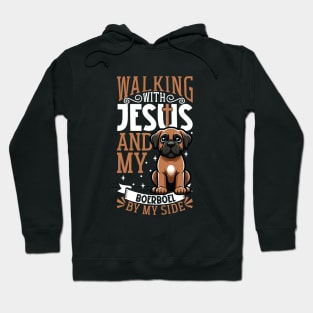 Jesus and dog - Boerboel Hoodie